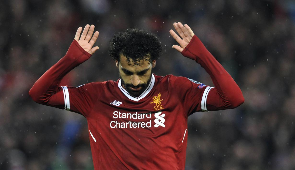 3. Mohamed Salah (Liverpool) - 16 Gol. (AP/Rui Vieira)