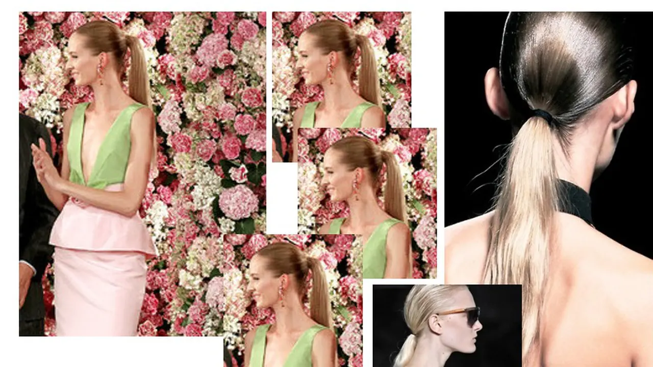 Slicked-back Hair New York Fashion Week Spring Summer 2015 4