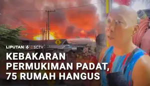 75 Rumah di Tenggarong Ludes Dilalap Api