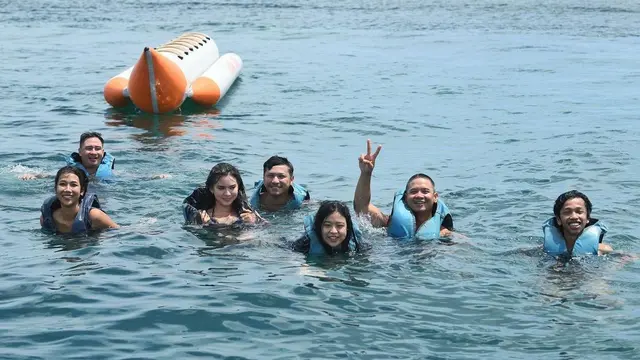5 Momen Tahun Baru Gading Marten dan Karen Nijsen, Akrab dengan Gempi