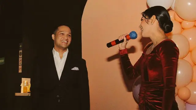 Momen perayaan ulang tahun Naysila Mirdad