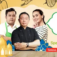 Episode baru Sekolah Masak Indonesia spesial Ramadan mengundang Ayushita sebagai bintang tamu. (Dok. Vidio)
