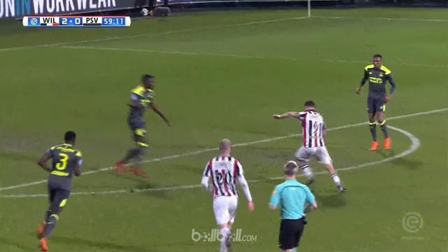 Pemimpin klasemen Liga Belanda PSV menderita kekalahan memalukan 5-0 di markas Willem II, Sabtu (10/3). Fran Sol memberi mimpi bur...