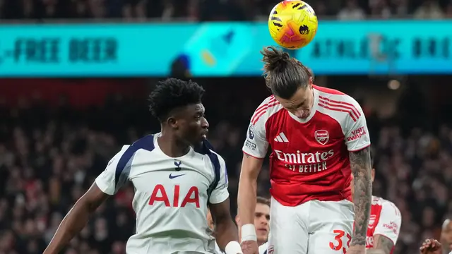 Mohammed Kudus dari Tottenham dan Riccardo Calafiori dari Arsenal