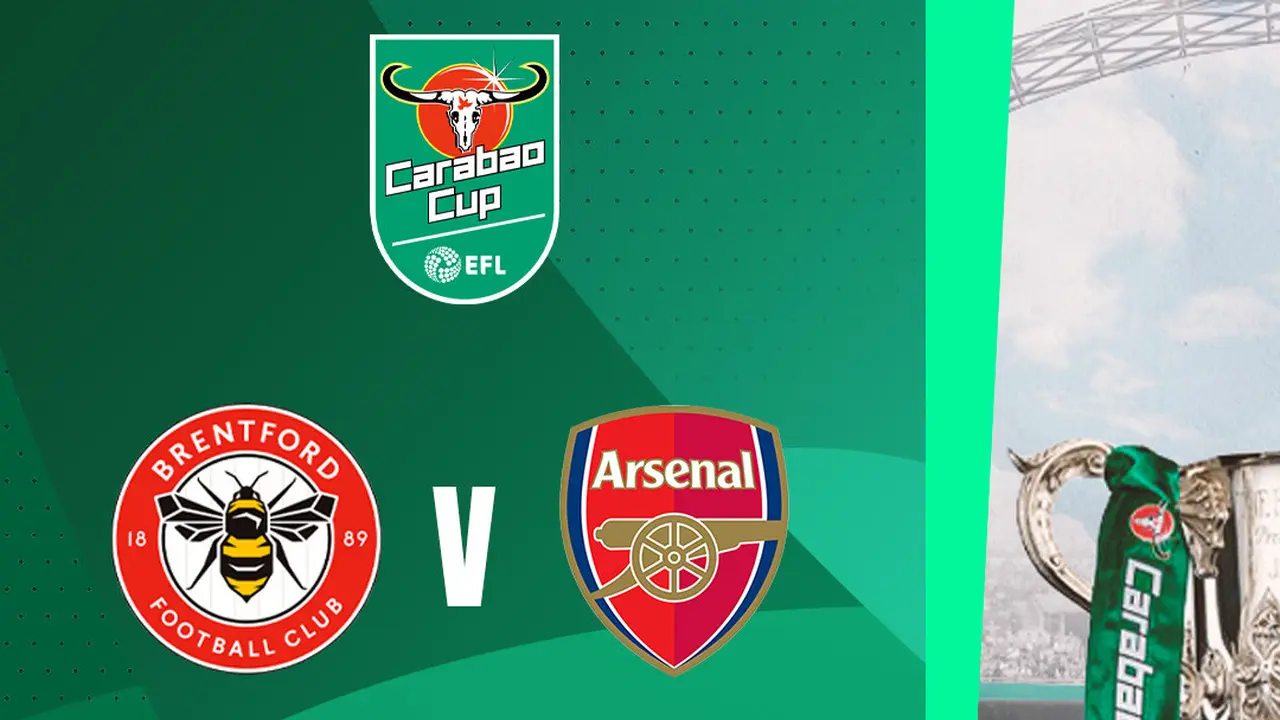Carabao Cup - Brentford Vs Arsenal