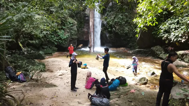 Air Terjun di Gunung Korbu di Malaysia. (Dok: Gunung Bagging)