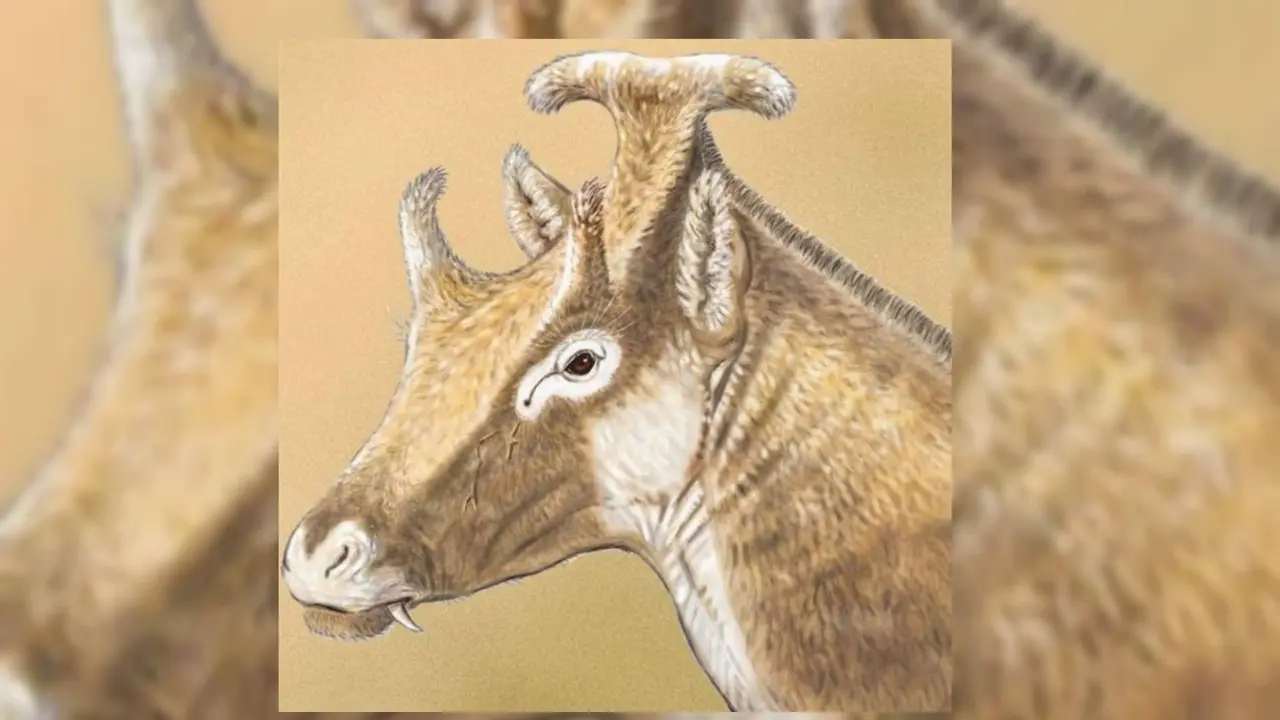 'Sepupu' Jerapah Afrika Ditemukan di Eropa
