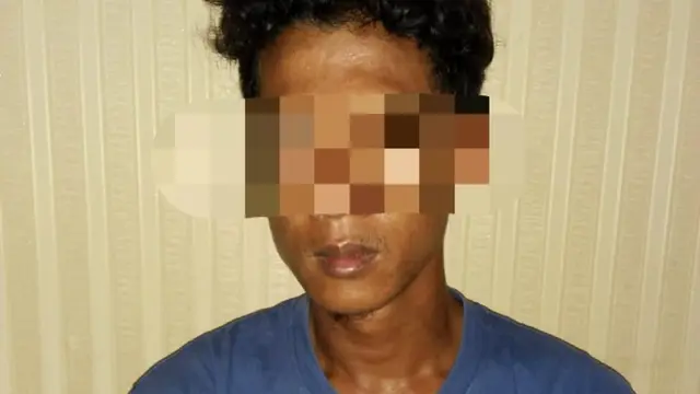 KW, pelaku penganiayaan terhadap terdakwa pembunuhan Teluk Penyu, Cilacap, Kusen. (Foto: Liputan6.com/Polres Cilacap/Muhamad Ridlo)