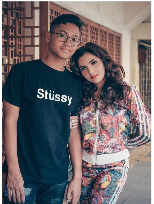 Ashanty dan Azriel Hermansyah (Sumber: Instagram/azriel_hermansyah)