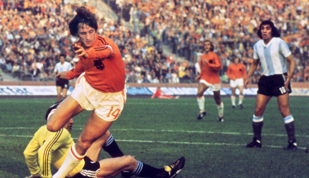 3. Johan Cruyff - Belanda (AFP)