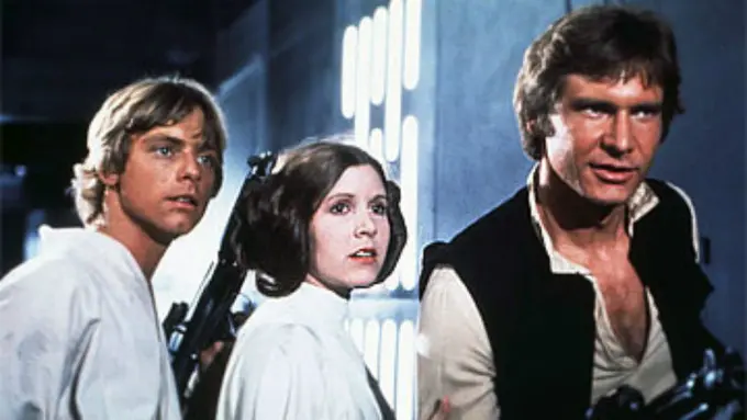 Salah satu adegan dalam film Star Wars Episode IV: A New Hope