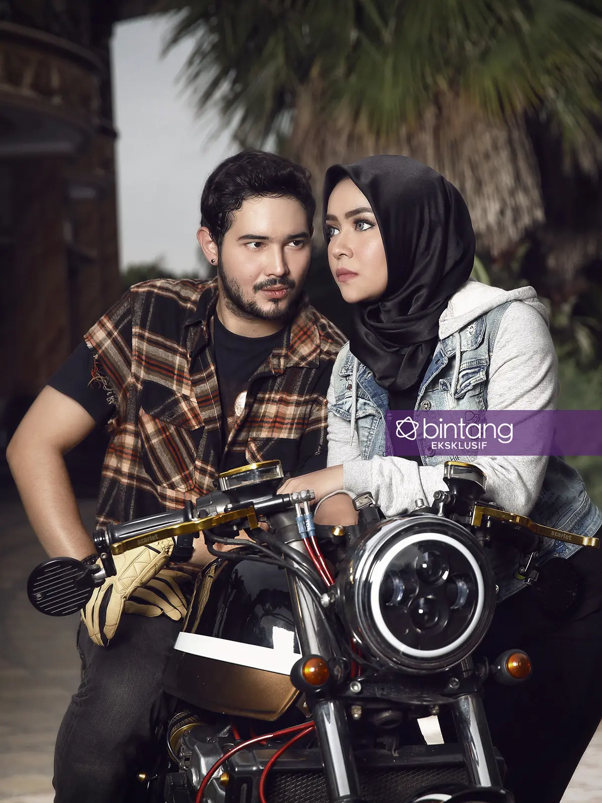 Donny Michael-Aryani Fitriana. (Foto: Bambang E. Ros/Bintang.com Digital Imaging: Muhammad Iqbal Nurfajri/Bintang.com)