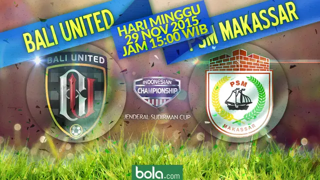 Bali United FC vs PSM Makassar