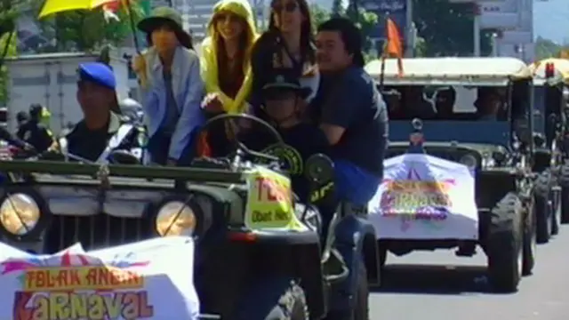 Meriah, Pawai Karnaval SCTV di Bandung