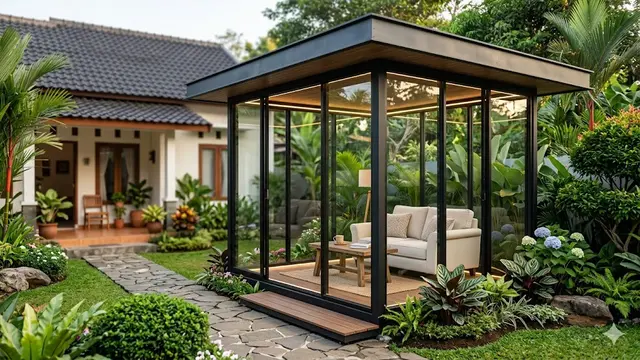 Inspirasi Gazebo Kecil yang Bikin Rumah Sederhana Terlihat Lebih Mahal