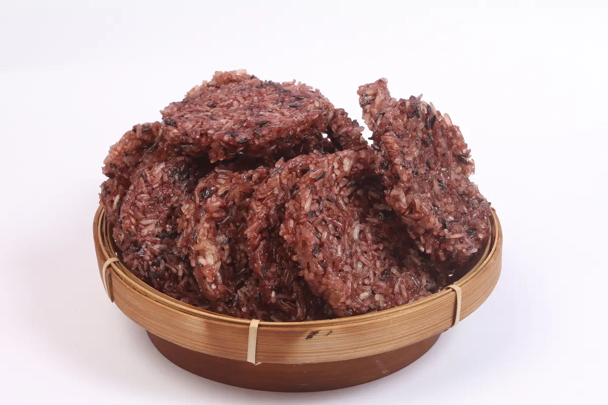 resep rengginang terasi ketan hitam