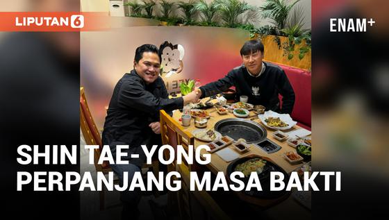 VIDEO: Sah! Shin Tae-yong Latih Timnas sampai 2027