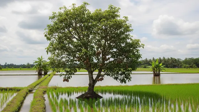 Pohon Buah Produktif untuk Tumpang Sari Pohon Sawo