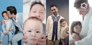 Bagaimana kompaknya empat papah muda dengan  anak mereka? Simak videonya berikut.