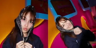 Kecintaan Ayu Ting-Ting akan KPop bikin ia kerap tampil layaknya artis Korea. Seperti pada beberapa foto terbaru yang diunggahnya di Instagram [@ayutingting92]