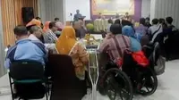 Kilas Pilkada: KPU Cimahi Sosialisasi ke Penyandang Disabilitas