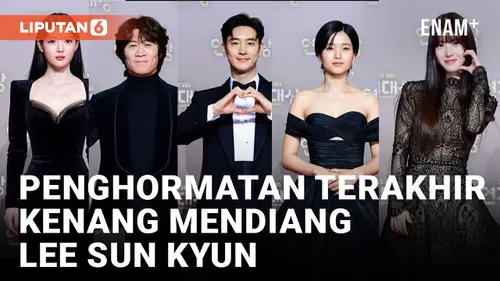 VIDEO: Para Selebritis Korea Kenang Mendiang Lee Sun Kyun di SBS Drama Awards 2023