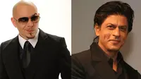 Pitbull Berharap Bisa Kolaborasi Bareng Shahrukh Khan