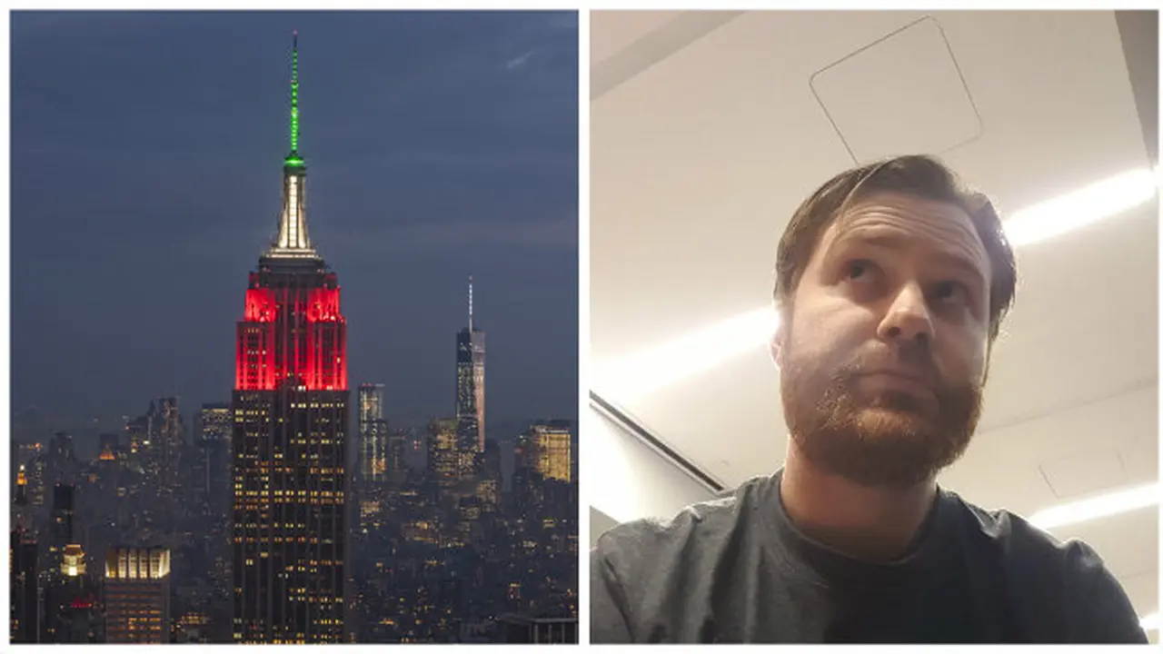 Hujaman Drone ke Empire State Building