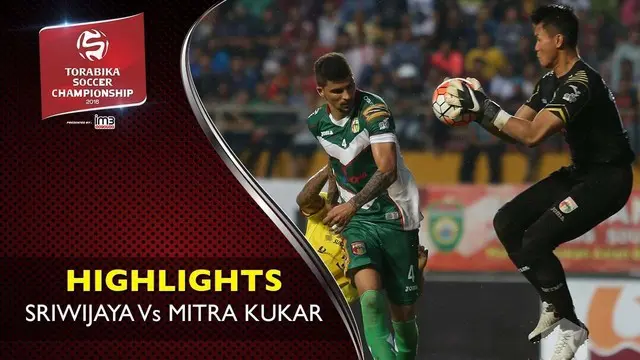 Video highlights TSC 2016 antara Sriwijaya Vs Mitra Kukar yang berakhir dengan skor 0-0 di Stadion Gelora Jakabaring, Palembang.