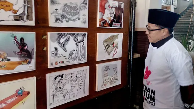 Pameran Kartun di Balai Kota Malang, Cara Kartunis Kritik Korupsi
