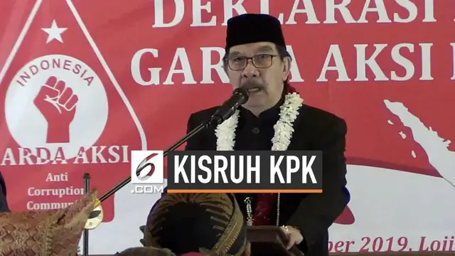 Mantan Ketua KPK Antasari Azhar menyebut komisioner tidak dewasa karena menyerahkan KPK kembali kepada Presiden Jokowi, usai terpilihnya Firli Bahuri sebagai Ketua KPK yang baru.