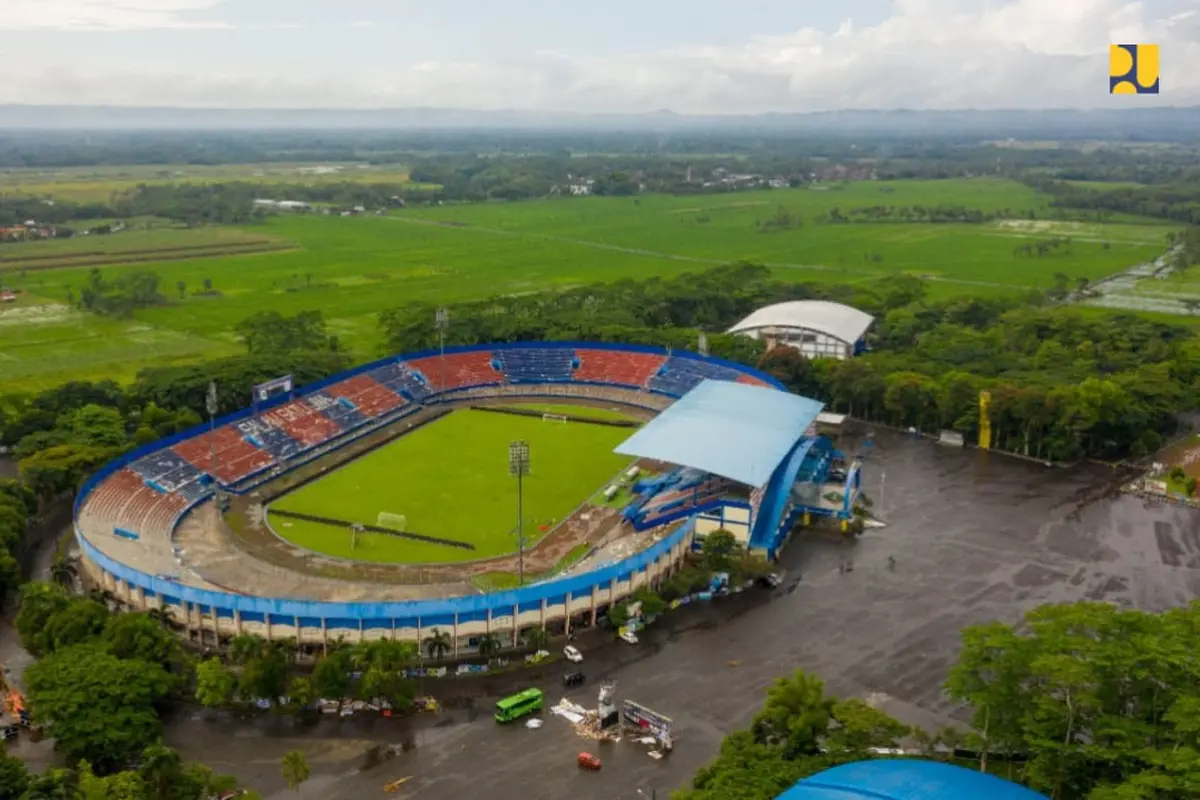 Kementerian PUPR telah selesai melakukan audit khusus untuk Stadion Kanjuruhan, Malang