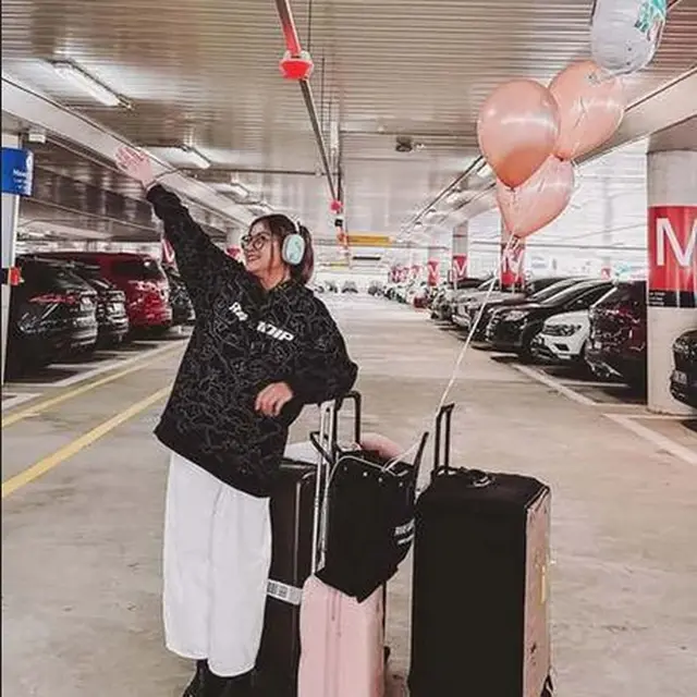 Awkarin di Melbourne, Australia (IG narinkovilda)