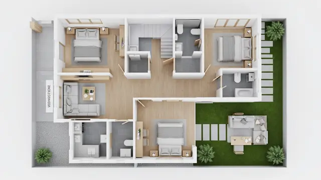Gambar Rumah 3 Kamar Tidur