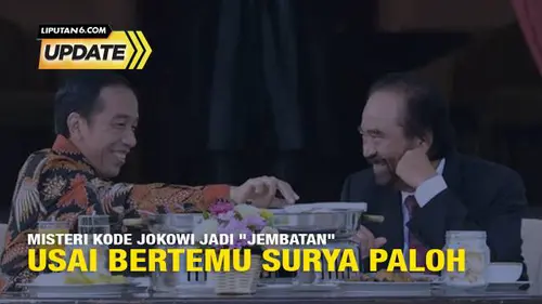 Kode Jokowi Usai Pertemuan dengan Surya Paloh