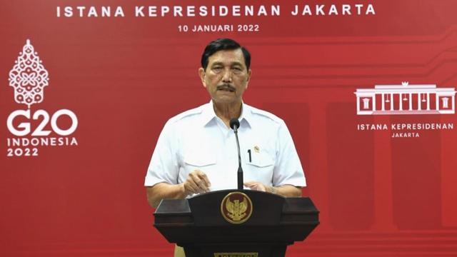 Menko Marves Luhut B. Pandjaitan