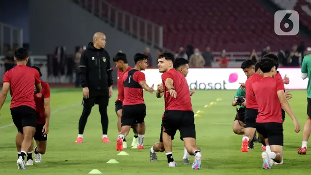 Latihan Timnas Indonesia