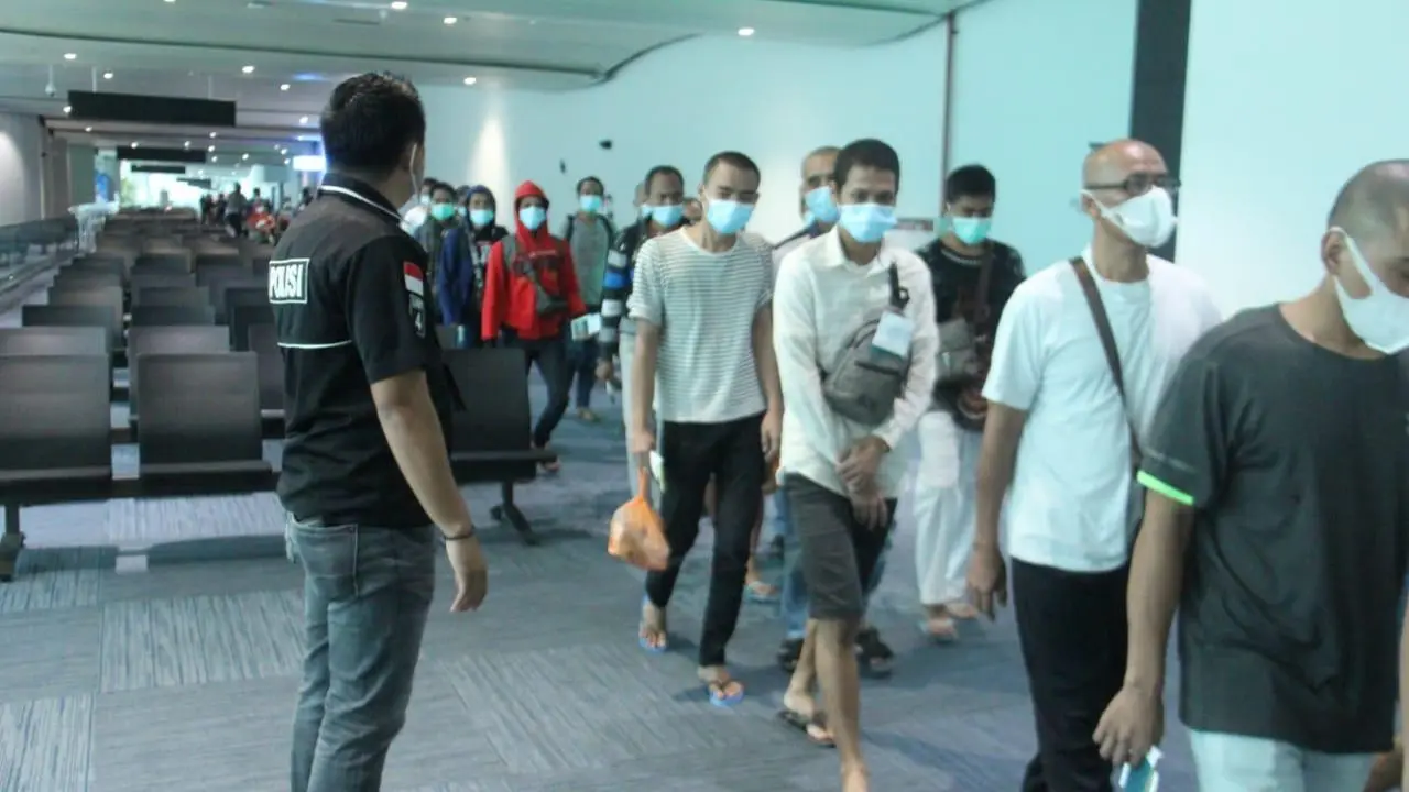 WNI Mantan Tahanan Malaysia, Pulang ke Indonesia
