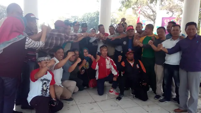 Rapat koordinasi penyambutan kirab obor api Asian Games XVIII di Garut