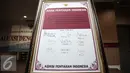 Papan ikrar penyiaran Indonesia yang ditanda tangani sejumlah media televisi saat penutupan Evalusi Dengar Pendapat (EDP) di kantor KPID, Jakarta, Selasa (17/5/2016). (Liputan6.com/Faizal Fanani)