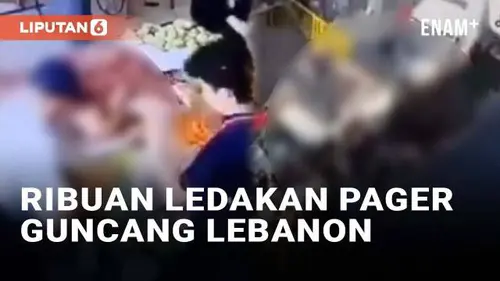 VIDEO: Ribuan Ledakan Pager Guncang Lebanon, Hizbullah Tuding Dugaan Sabotase Pihak Luar