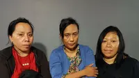 trio emak-emak garong di Makassar tertangkap polisi (Liputan6.com/ Eka Hakim)