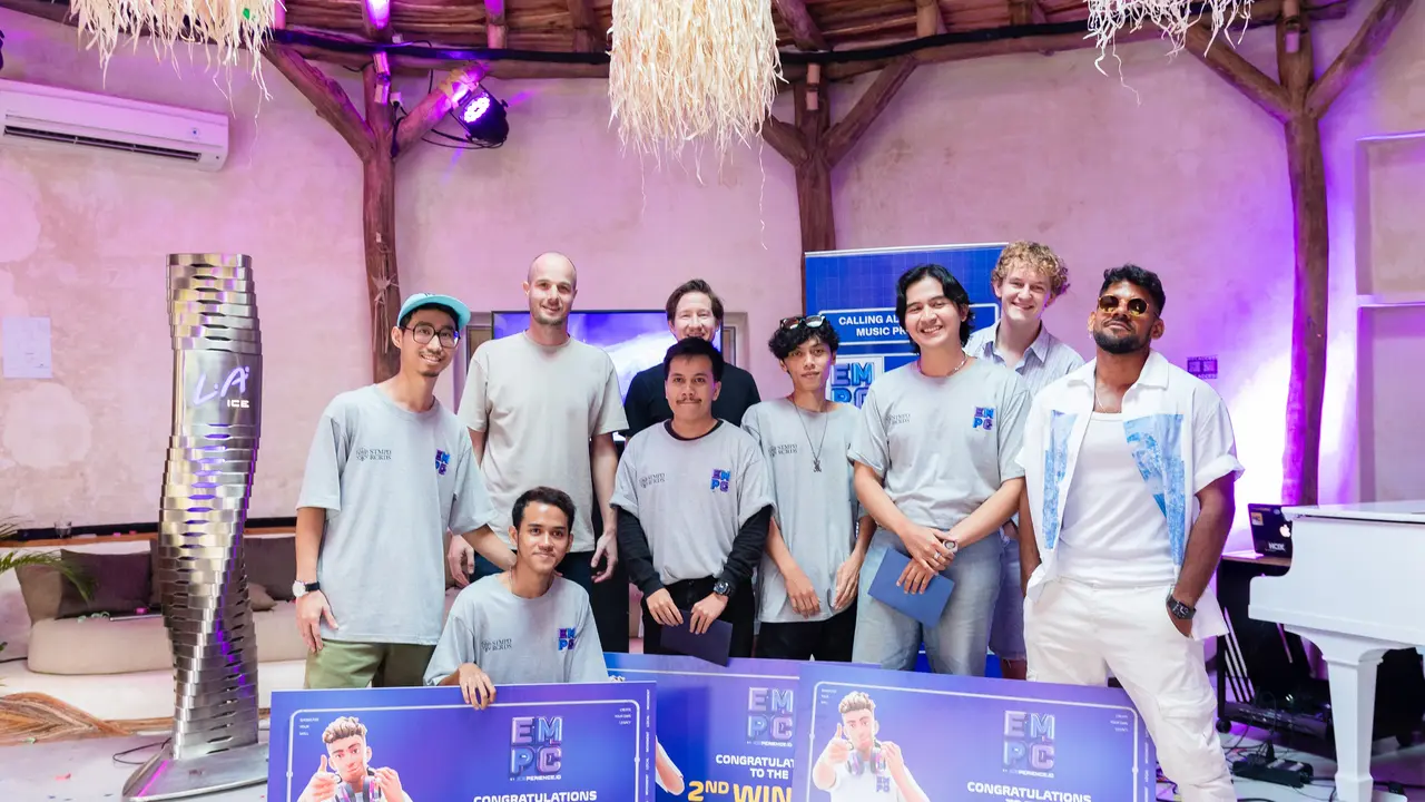DJ QuickBuck berhasil meraih gelar 1st Winner dalam ajang Electronic Music Producer Contest