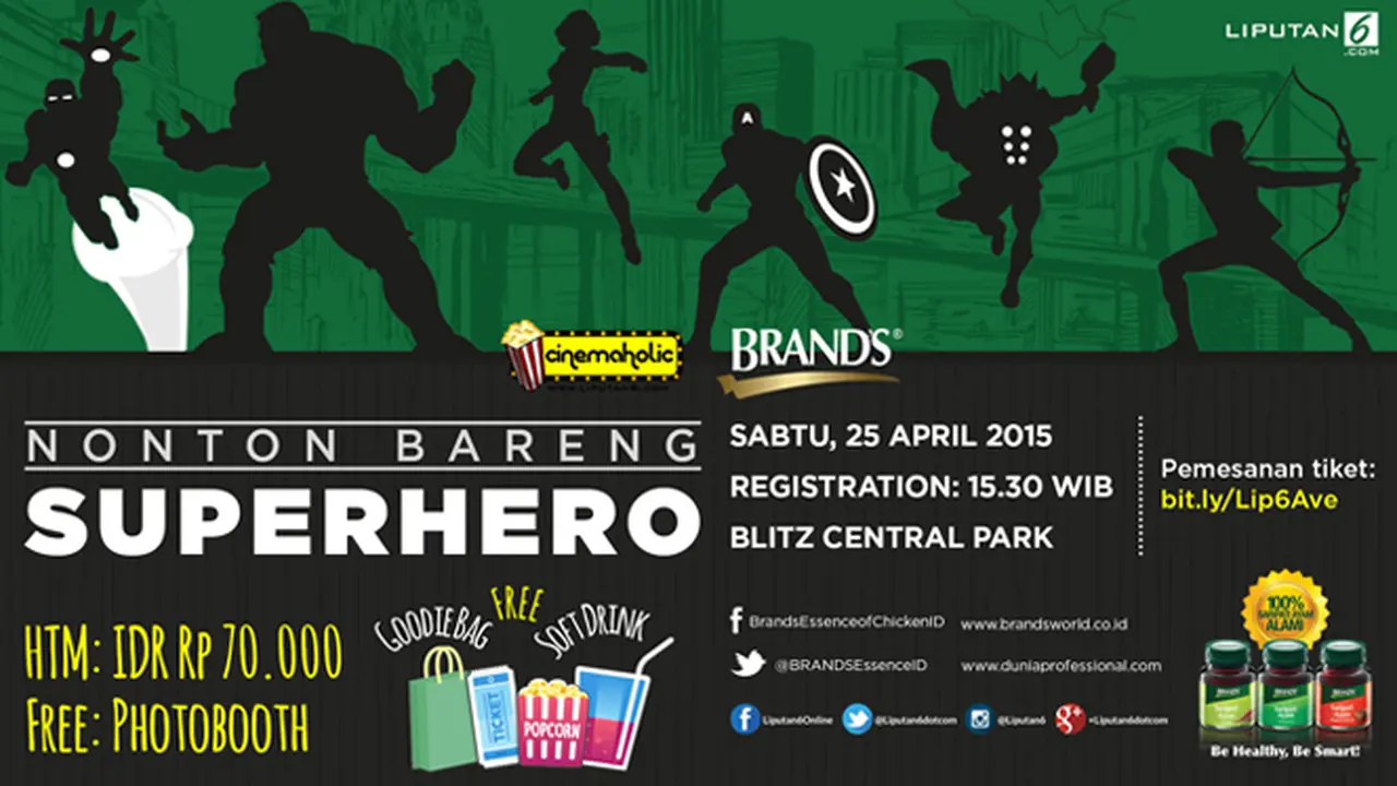 Yuk Nobar `The Avengers : Age Of Ultron` Bersama Cinemaholic