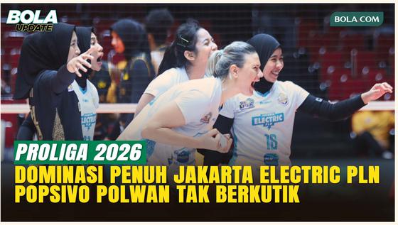 Tanpa Ampun! Jakarta Electric PLN Hajar Popsivo Polwan 3-0 dan Melonjak ke Papan Atas Proliga 2026