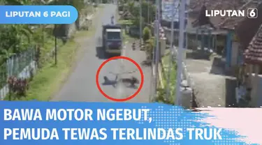 Kecelakaan maut terjadi di Banyuwangi. Kamera CCTV merekam seorang pemuda sebelumnya terpeleset dan terjatuh ke aspal setelah melewati jalan berpasir, tak lama tubuhnya terlindas truk yang melaju dari arah berlawanan hingga tewas.