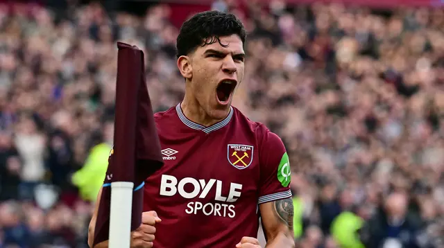 Pemain West Ham Mateus Fernandes diincar Manchester United (AFP)