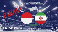 Prediksi Timnas Futsal Indonesia Vs Iran di Final Piala Asia Futsal 2026: Tak Ada yang Mustahil, Ayo Rebut Gelar Juara!