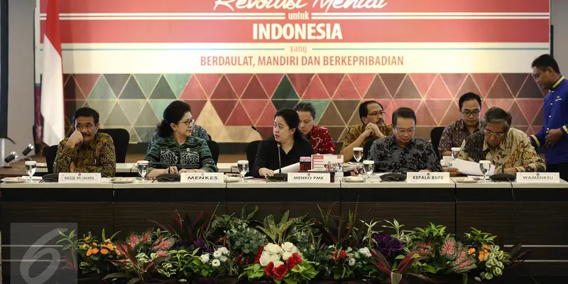 20180902-Antisipasi Banjir, Menko Puan Maharani Rakor Bersama Sejumlah Menteri-Jakarta