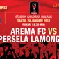 Prediksi Arema FC VS Persela Lamongan (Liputan6.com / Trie yas)